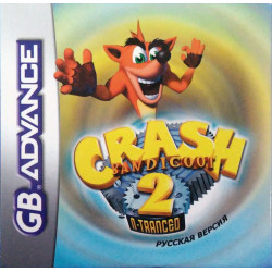 Картридж GBA Crash Bandicoot 2: N-Tranced  (русская версия)